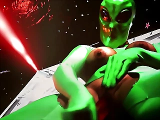 Samus Aran On A Strange Alien Planet Part 3 3D Porn